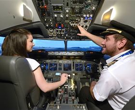737Jet Flight Simulator Experience - Food Delivery Shop 0