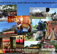 Great Rail Experiences  Tasmania Tour 2017 - Food Delivery Shop