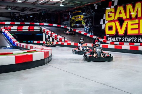 Indoor Go-Kart Racing At Game Over On The Gold Coast - Food Delivery Shop 3