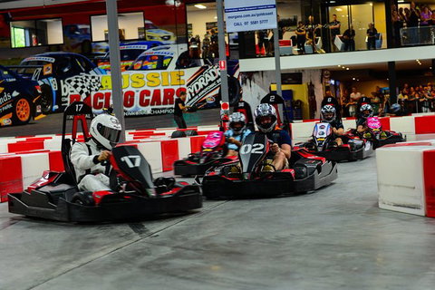 Indoor Go-Kart Racing At Game Over On The Gold Coast - Food Delivery Shop 1