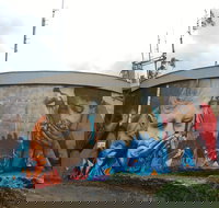 Willans Hill Water Tower Mural - Food Delivery Shop