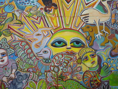 The Painting Of Life By Mirka Mora - Food Delivery Shop 0