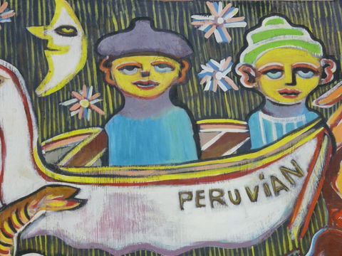 The Painting Of Life By Mirka Mora - Food Delivery Shop 1