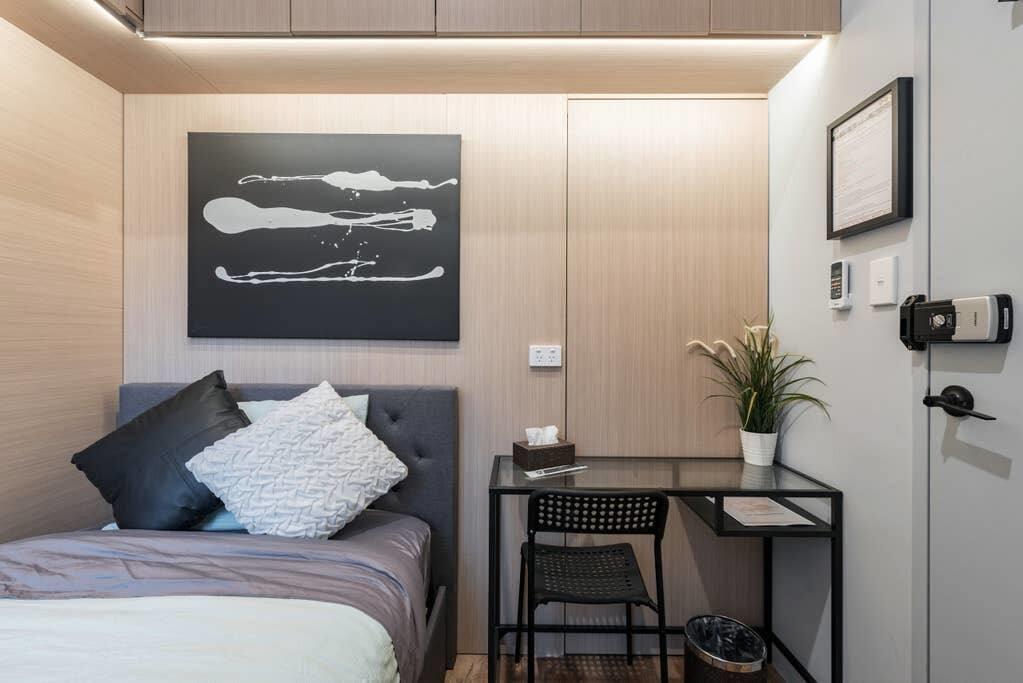 1 Private King Single Bed In Sydney CBD Near Train UTS DarlingHarICCC hinatown - SHAREHOUSE Surry Hills