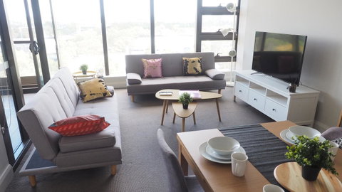 Skygarden Olympic Park View 2 Bedroom Apartment - Food Delivery Shop 39