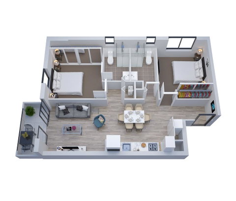 Manhattan Apartments - Notting Hill - Food Delivery Shop 2
