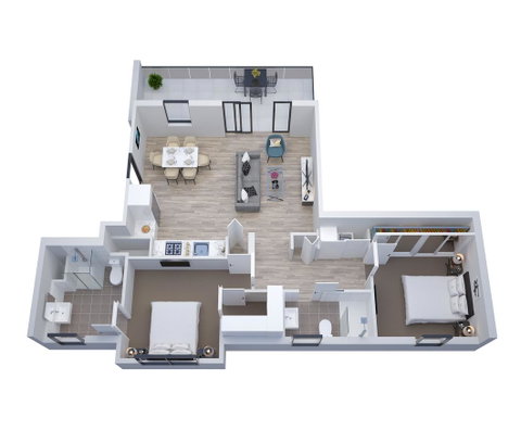 Manhattan Apartments - Notting Hill - Food Delivery Shop 1