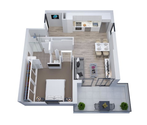 Manhattan Apartments - Notting Hill - Food Delivery Shop 7