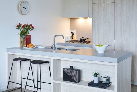 1 Bdrm Apt With Balcony, Pool, Parking & Gym - Food Delivery Shop 1