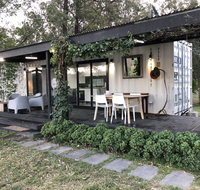 Absolute riverfront shipping container cabin - Food Delivery Shop