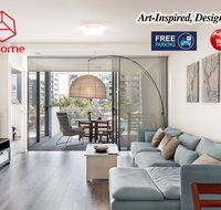 Art-Inspired Designer APT in the vibrant area - Food Delivery Shop