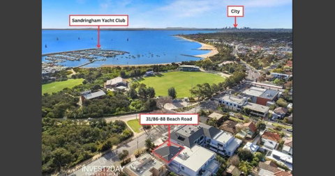 Luxury Beachfront Apartment In Sandringham - Food Delivery Shop 1