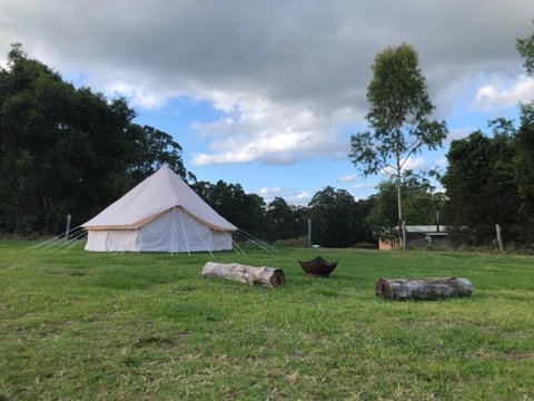 Relaxing Bell Tent In Northern NSW - Food Delivery Shop 2