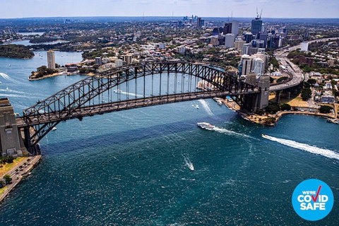 Private Helicopter Flight Over Sydney & Beaches For 2 Or 3 People - 30 Minutes - Food Delivery Shop 0