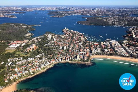 Private Helicopter Flight Over Sydney & Beaches For 2 Or 3 People - 30 Minutes - Food Delivery Shop 3