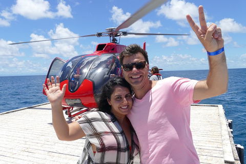 Full Day Reef Cruise Including 10 Minute Heli Scenic Flight: Get High Package - Pet Food Australia 0