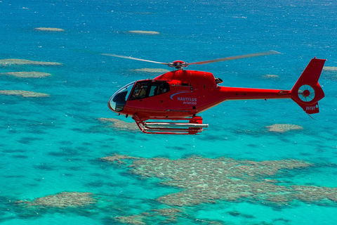 Full Day Reef Cruise Including 10 Minute Heli Scenic Flight: Get High Package - Pet Food Australia 2
