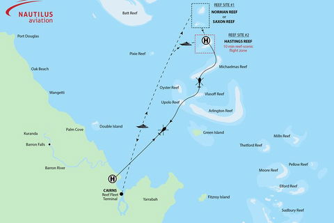 Great Barrier Reef Scenic Helicopter Tour And Cruise From Cairns - Pet Food Australia 4