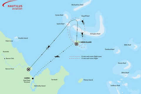 Fly To Green Island - Cruise Return - Food Delivery Shop 0