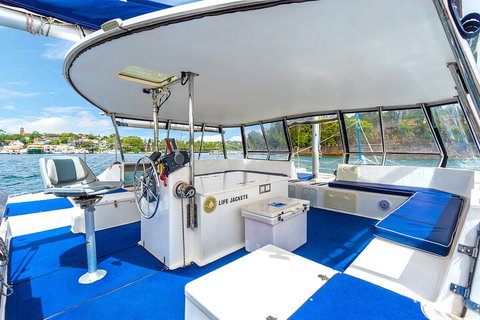 Vivid 90-Minute Sydney Harbour Catamaran Cruise With BYO Drinks - Food Delivery Shop 3