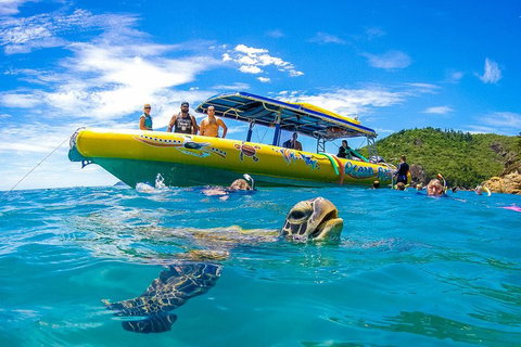 Great Barrier Reef Scenic Flight And Ocean Rafting Whitehaven Beach Day Trip - Food Delivery Shop 1