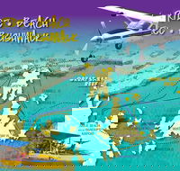 Scenic Flight - Great Barrier Reef Heart Reef Whitehaven Beach  Hill Inlet - Pet Food Australia