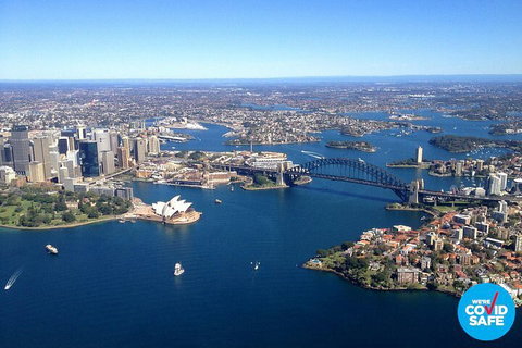 Private Helicopter Flight Over Sydney & Beaches For 2 Or 3 People - 20 Minutes - Food Delivery Shop 5