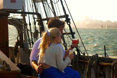 Sydney Harbour Tall Ship Wine & Canapes Evening Cruise - Food Delivery Shop 1