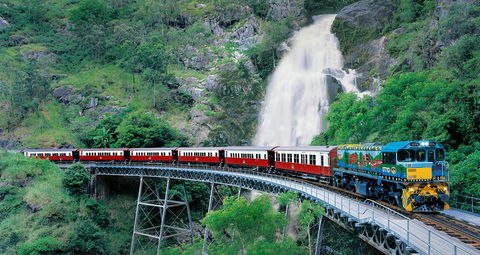 Classic Kuranda By Skyrail And Scenic Railway Including Rainforestation, Koala And Wildlife Park And Pamagirri Aboriginal Experi - Food Delivery Shop 1